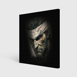 Холст квадратный Metal gear Venom Snake, цвет: 3D-принт