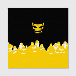 Холст квадратный Боевой отряд Полный провал Fighter D, цвет: 3D-принт — фото 2