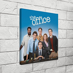Холст квадратный Постер сериал офис, цвет: 3D-принт — фото 2