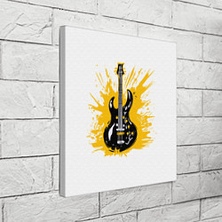 Холст квадратный Гитарный всплеск, цвет: 3D-принт — фото 2