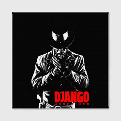 Холст квадратный Джанго - Джейми Фокс, цвет: 3D-принт — фото 2