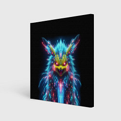 Холст квадратный Terrible Pikachu - nightmare, цвет: 3D-принт