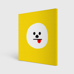 Холст квадратный BT21 - Chimmy, цвет: 3D-принт