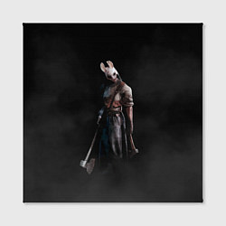 Холст квадратный Dead By Daylight - Охотница, цвет: 3D-принт — фото 2