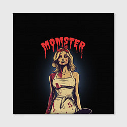 Холст квадратный Momster - vampire - на хэллоуин, цвет: 3D-принт — фото 2