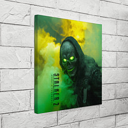 Холст квадратный Stalker 2 скелет череп, цвет: 3D-принт — фото 2