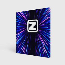 Холст квадратный Zotye neon energy, цвет: 3D-принт