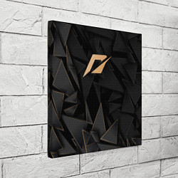 Холст квадратный Need for Speed golden poly, цвет: 3D-принт — фото 2