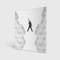 Холст квадратный Queen white poly, цвет: 3D-принт