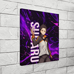 Холст квадратный Субару Re:Zero, цвет: 3D-принт — фото 2