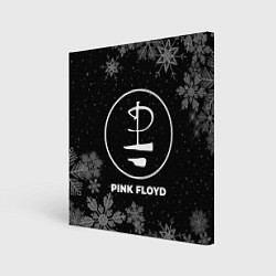 Холст квадратный Снежный Pink Floyd, цвет: 3D-принт