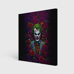 Холст квадратный Joker - roses, цвет: 3D-принт