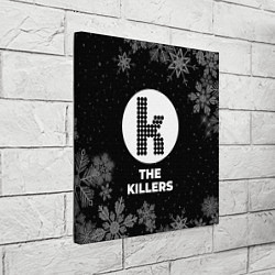 Холст квадратный Снежный The Killers, цвет: 3D-принт — фото 2