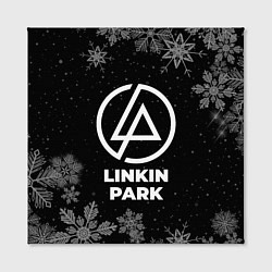 Холст квадратный Снежный Linkin Park, цвет: 3D-принт — фото 2