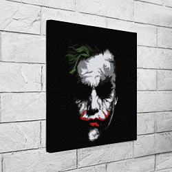 Холст квадратный Joker - хит леджер, цвет: 3D-принт — фото 2