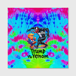 Холст квадратный Дональд Трамп против Венома, цвет: 3D-принт — фото 2