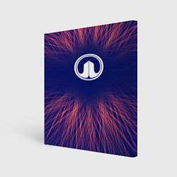 Холст квадратный Great Wall red energy, цвет: 3D-принт