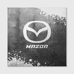 Холст квадратный Mazda - grey gradient, цвет: 3D-принт — фото 2