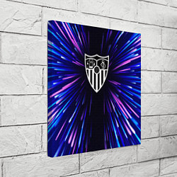 Холст квадратный Sevilla neon energy, цвет: 3D-принт — фото 2