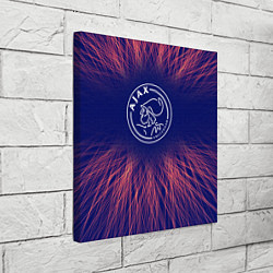 Холст квадратный Ajax red energy, цвет: 3D-принт — фото 2