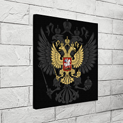 Холст квадратный Российский герб, цвет: 3D-принт — фото 2