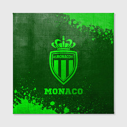 Холст квадратный Monaco - green gradient, цвет: 3D-принт — фото 2