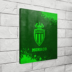Холст квадратный Monaco - green gradient, цвет: 3D-принт — фото 2