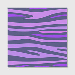 Холст квадратный Лавандовые волны, цвет: 3D-принт — фото 2