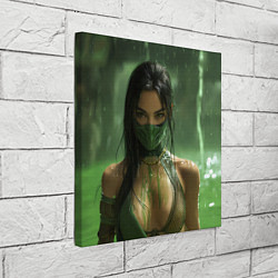 Холст квадратный Джейд в кислоте Mortal Kombat, цвет: 3D-принт — фото 2
