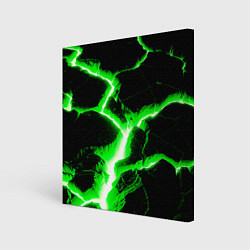 Холст квадратный Разлом, цвет: 3D-принт