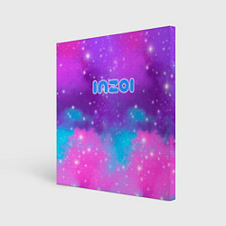 Холст квадратный Inzoi фиолетовые оттенки, цвет: 3D-принт