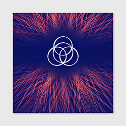 Холст квадратный Elden Ring red energy, цвет: 3D-принт — фото 2