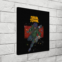 Холст квадратный Паша техник black, цвет: 3D-принт — фото 2