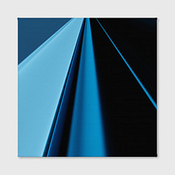Холст квадратный Black blue, цвет: 3D-принт — фото 2