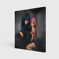 Холст квадратный Ситлали и Оророн, цвет: 3D-принт