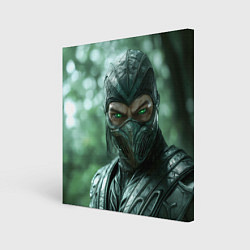 Холст квадратный Reptile Moral Kombat, цвет: 3D-принт