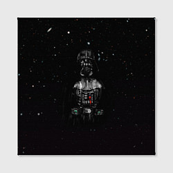 Холст квадратный Дарт вейдер во тьме, цвет: 3D-принт — фото 2