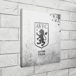 Холст квадратный Aston Villa - white gradient, цвет: 3D-принт — фото 2