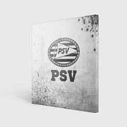 Холст квадратный PSV - white gradient, цвет: 3D-принт
