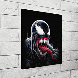 Холст квадратный Свирепый веном, цвет: 3D-принт — фото 2