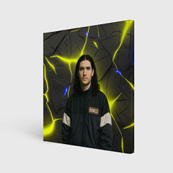 Холст квадратный Bones в спортивном стиле, цвет: 3D-принт