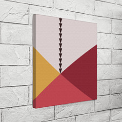 Холст квадратный Колор-блок фруктовый чиа пудинг, цвет: 3D-принт — фото 2