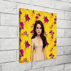 Холст квадратный Lana Del Rey образ куклы, цвет: 3D-принт — фото 2