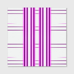 Холст квадратный Neon pink, цвет: 3D-принт — фото 2