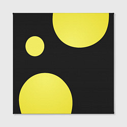 Холст квадратный Лава лампа макро баланс абстракция, цвет: 3D-принт — фото 2