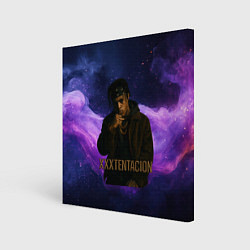 Холст квадратный XXXTentacion - кулак, цвет: 3D-принт
