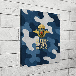 Холст квадратный ВДВ - элита войск, цвет: 3D-принт — фото 2