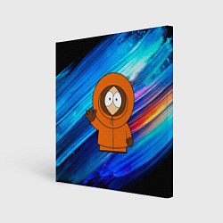 Холст квадратный Южный парк - Кенни, цвет: 3D-принт