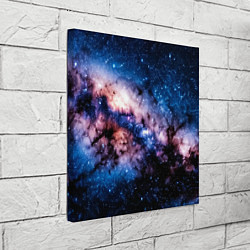 Холст квадратный Фантастический космос звёзды и туманности, цвет: 3D-принт — фото 2