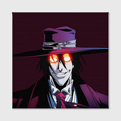 Холст квадратный Hellsing - Алукард, цвет: 3D-принт — фото 2